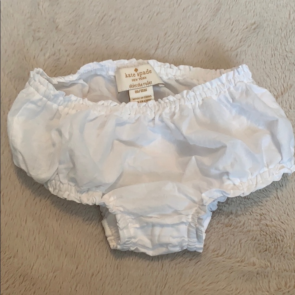 Kate Spade 18m White Bloomers